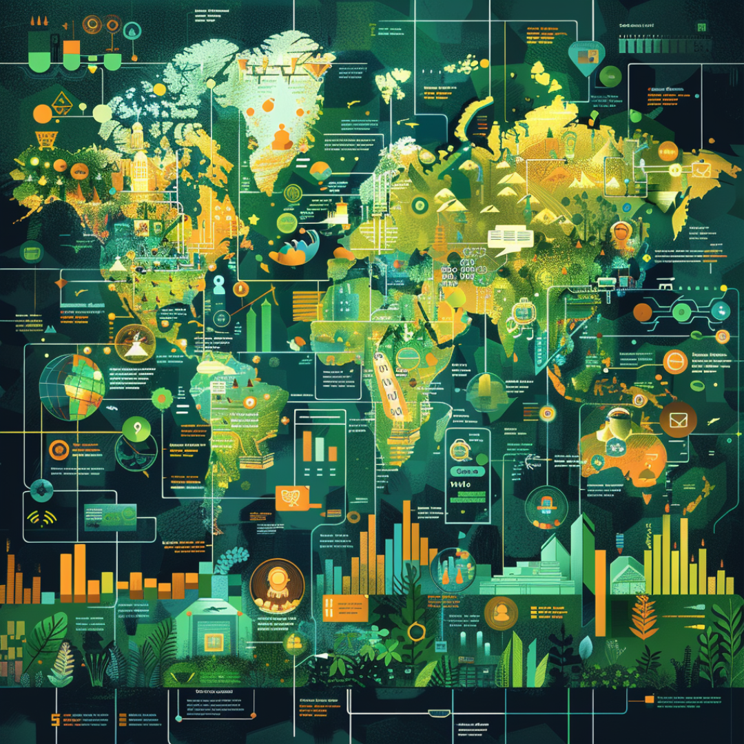 Infographie animée montrant la croissance des plateformes d'e-learning et leur impact sur l'éducation mondiale.