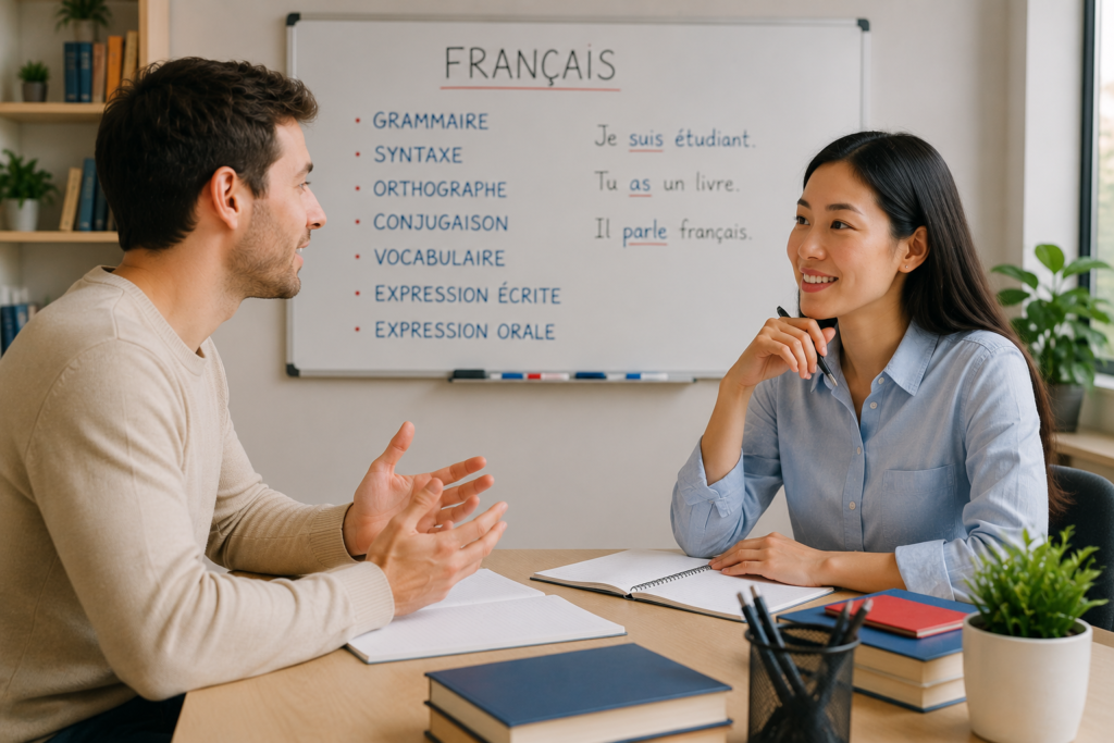 Test d’aptitude à travailler en français langue étrangère