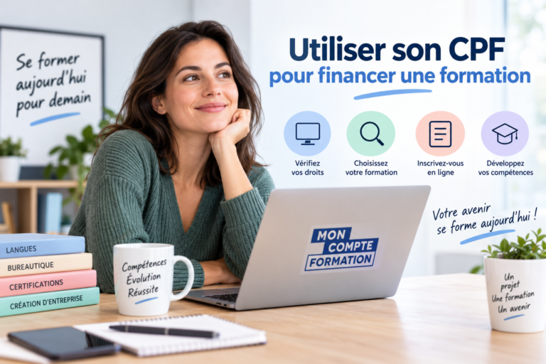 Utiliser son CPF pour financer une formation professionnelle